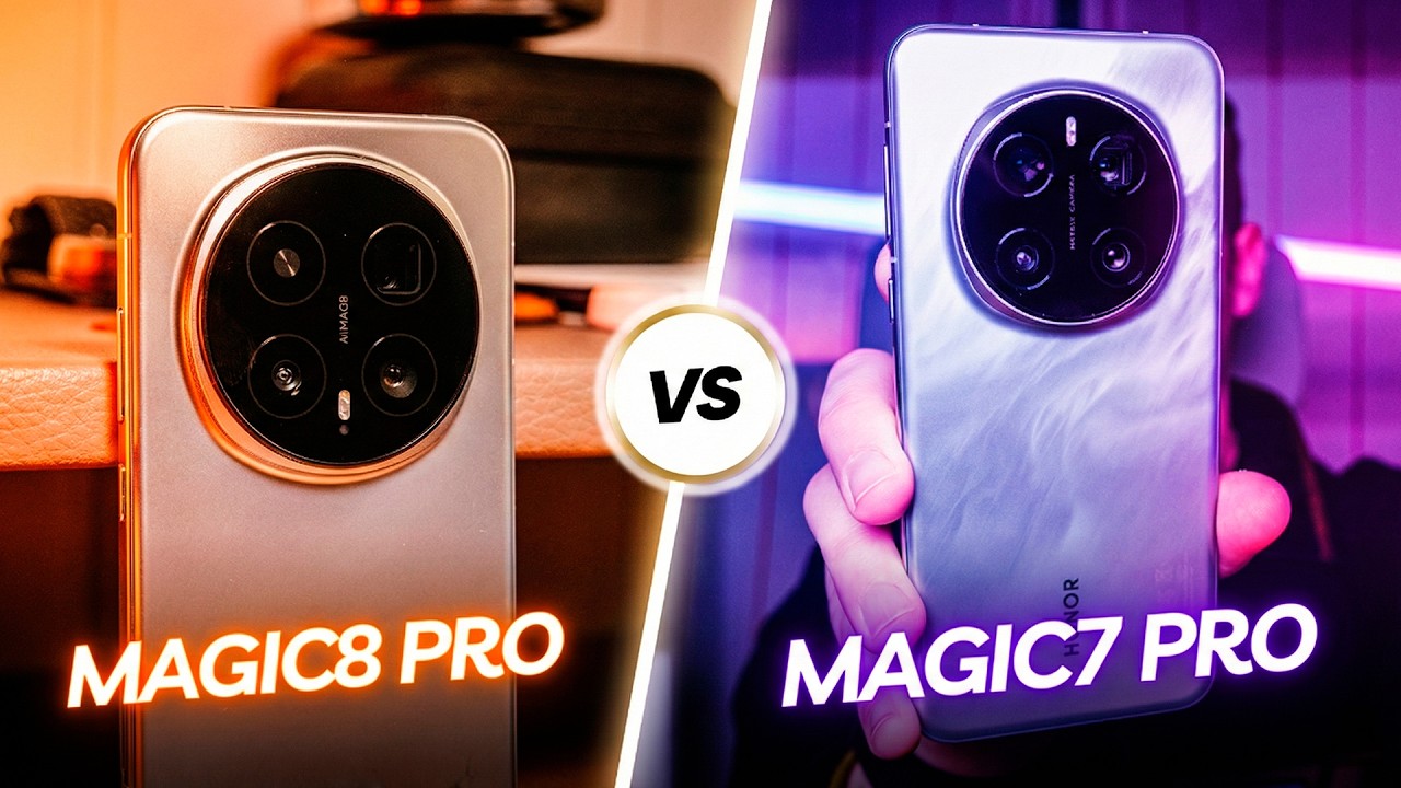 Me CAMBIO, ¿SÍ O NO? 🤔 Honor Magic8 Pro vs Honor Magic7 Pro COMPARATIVA en ESPAÑOL