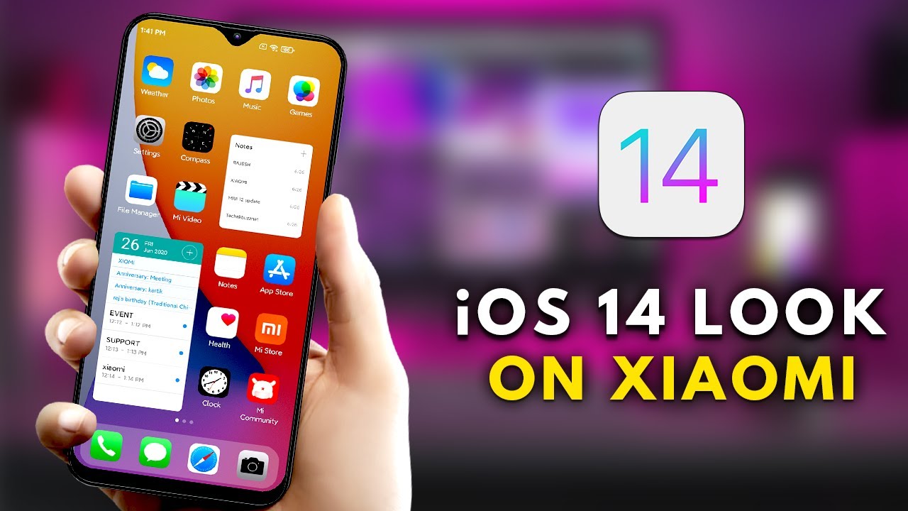 🔥 GET APPLE iOS 14 LOOK on YOUR XIAOMI MIUI Phone | iOS 14 MIUI 12 Theme 🔥