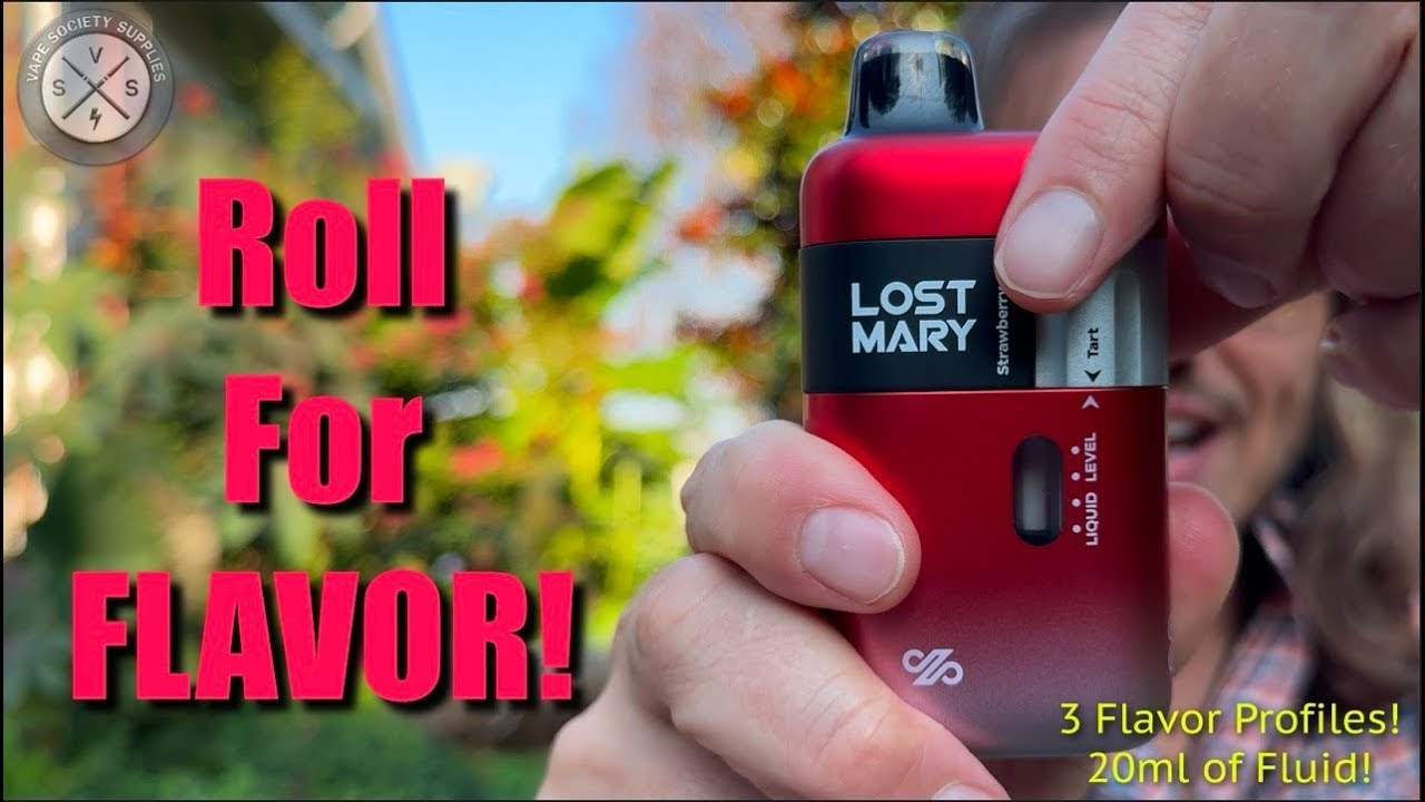 Ультразвуковой одноразовый вейп Lost Mary 35k