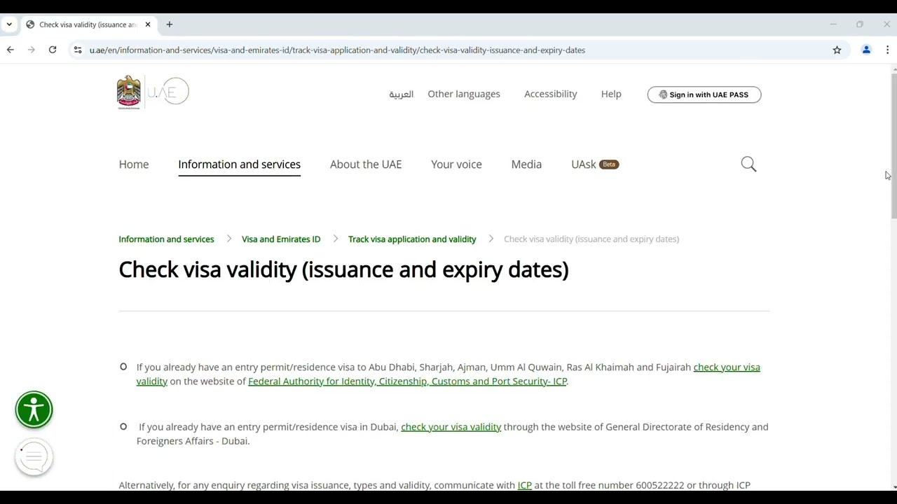 UAE visa validity check ICP and GDRFA #dubaivisa #newvisaruleuae