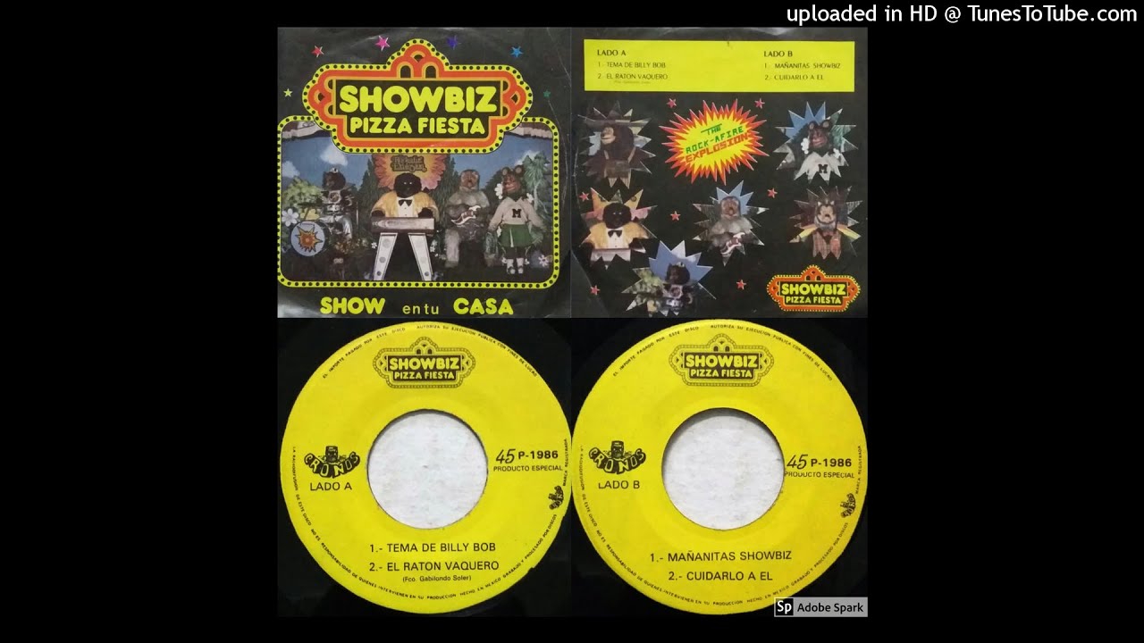 Showbiz Pizza Fiesta Showtape- El Raton Vaquero (The Cowboy Rat)