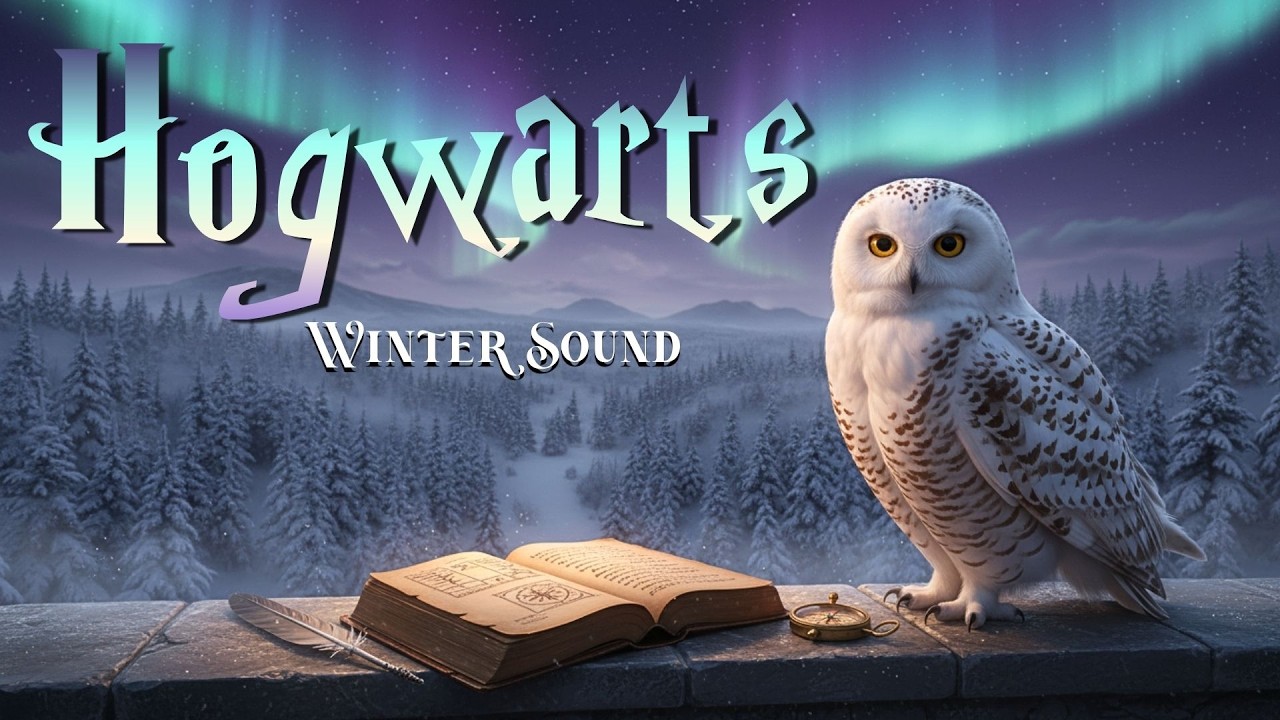 When Spells Whisper in the Dark ✨ Hogwarts Piano & Cozy Ambience