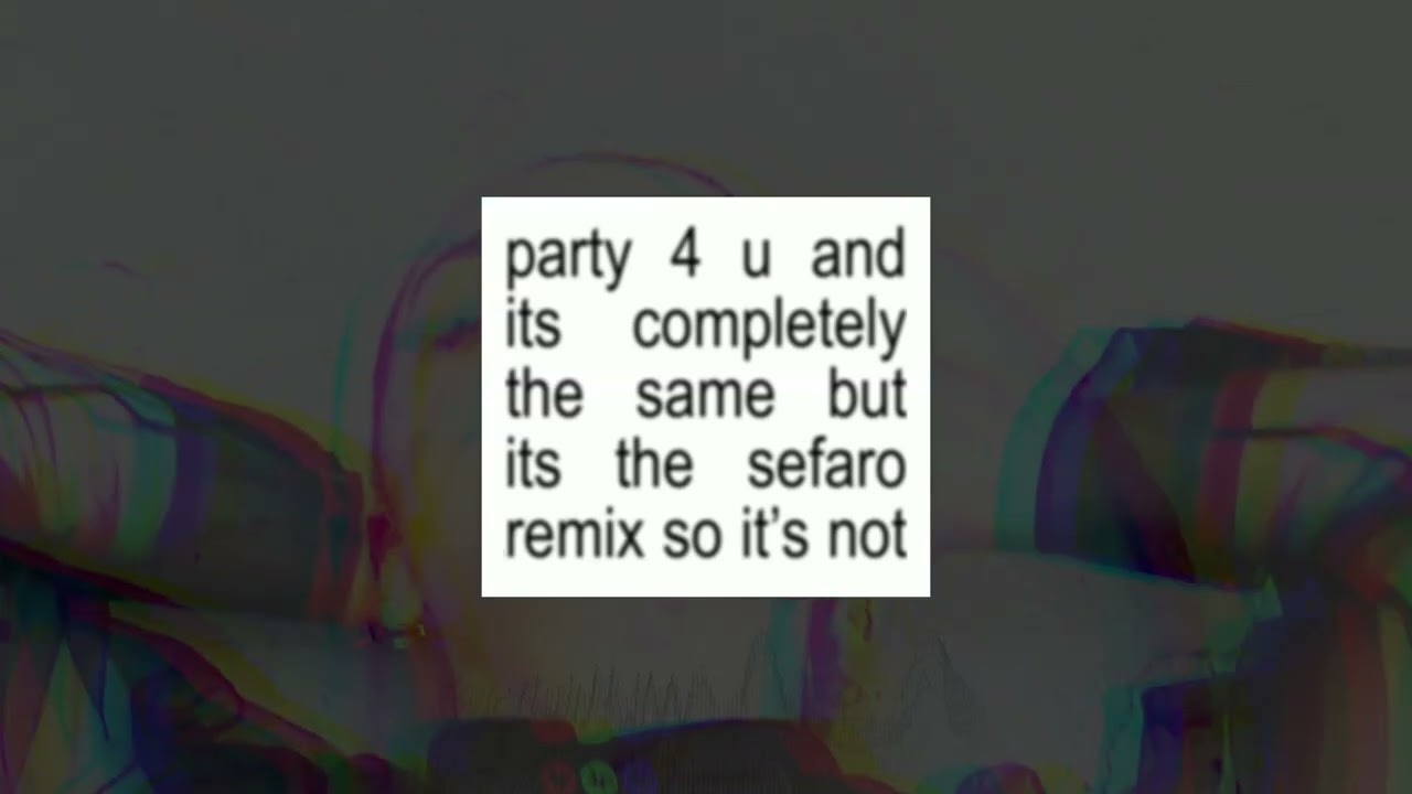 Charli XCX - party 4 u (Sefaro DnB Remix)