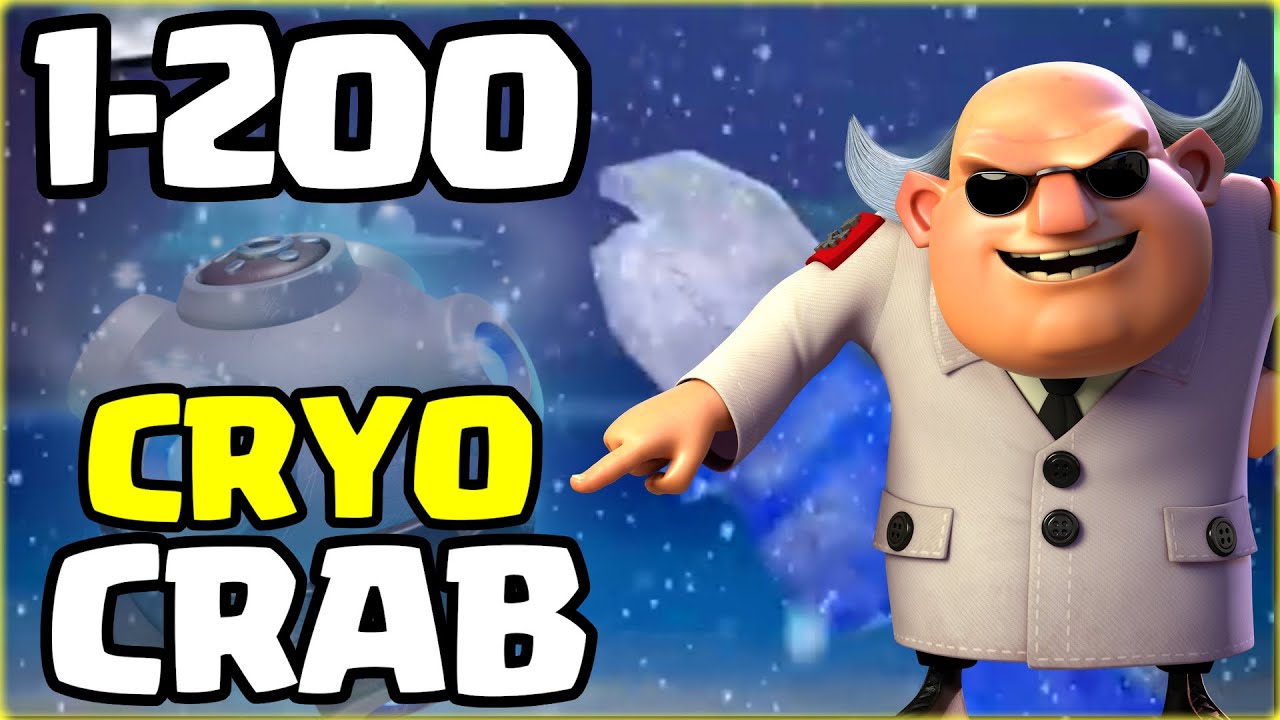 Easily Beat Cryo Crab 1-200 (Boom Beach)