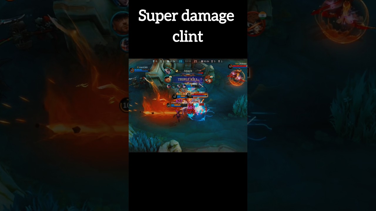 Clint Savage moment || #mlbb #short #viralclips