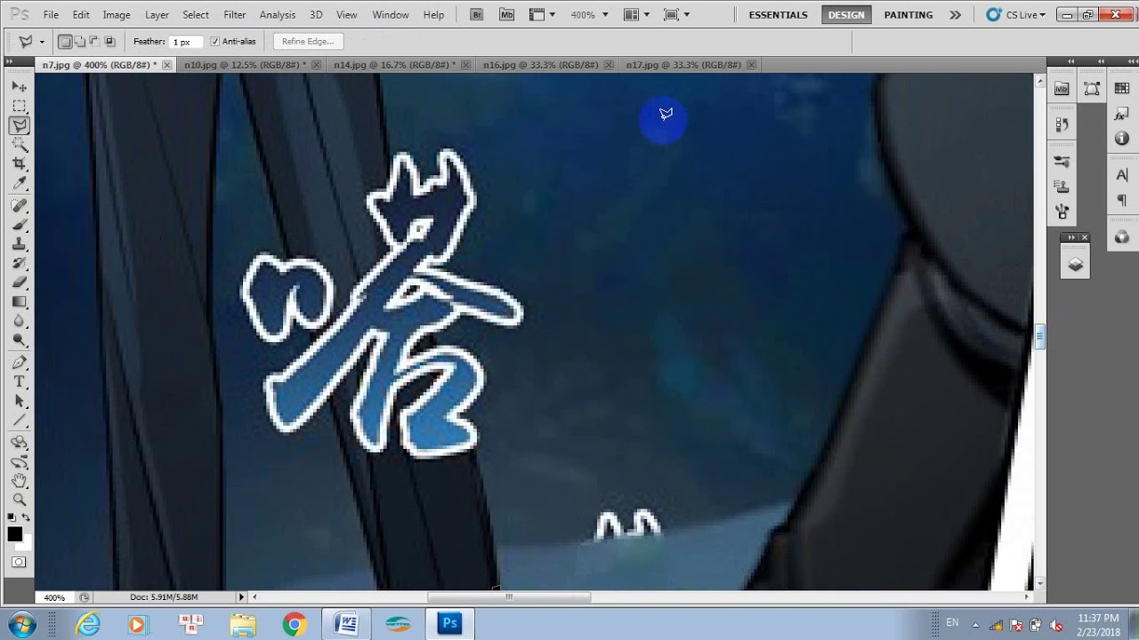 [Edit truyện tranh] Dùng Pen tool cơ bản