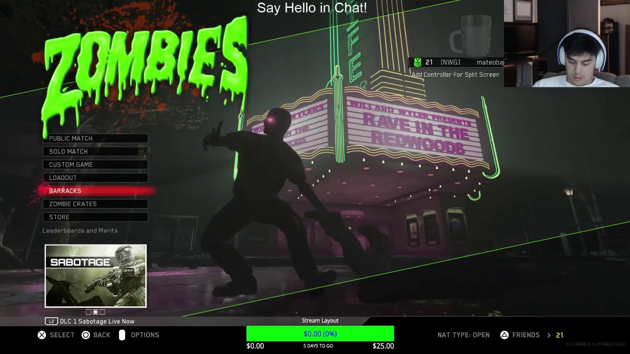 IW DLC - Zombies