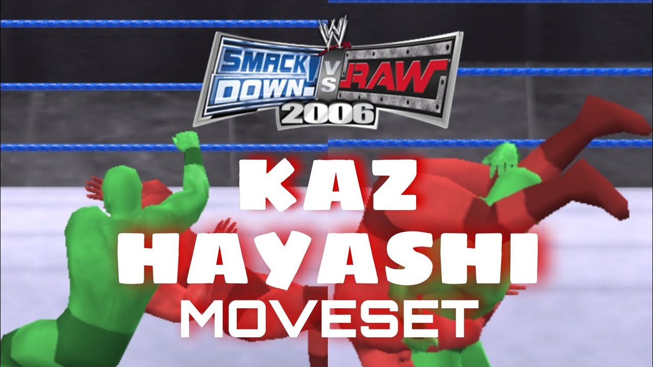 Kaz Hayashi Moveset for SvR 2006 PSP