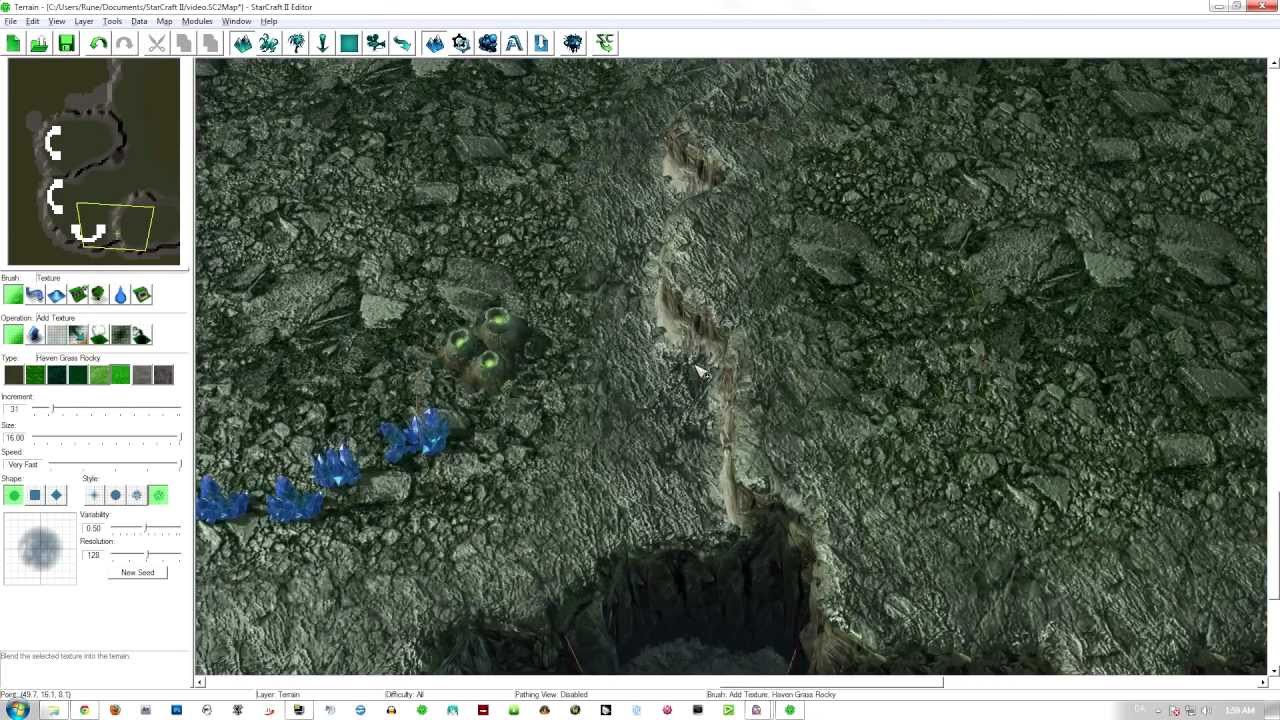 Easy Texturing Method Starcraft 2 Editor