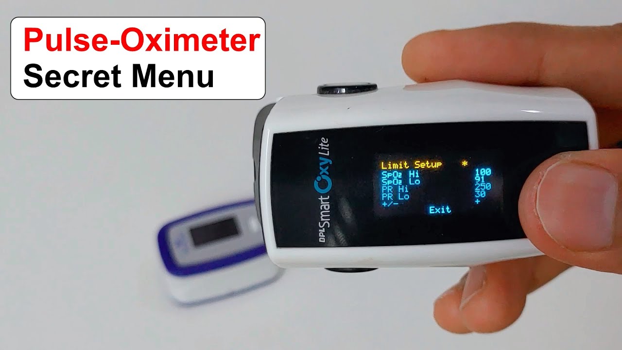 Pulse Oximeter Settings | Simplest thing that you should know about your Pulse Oximeter