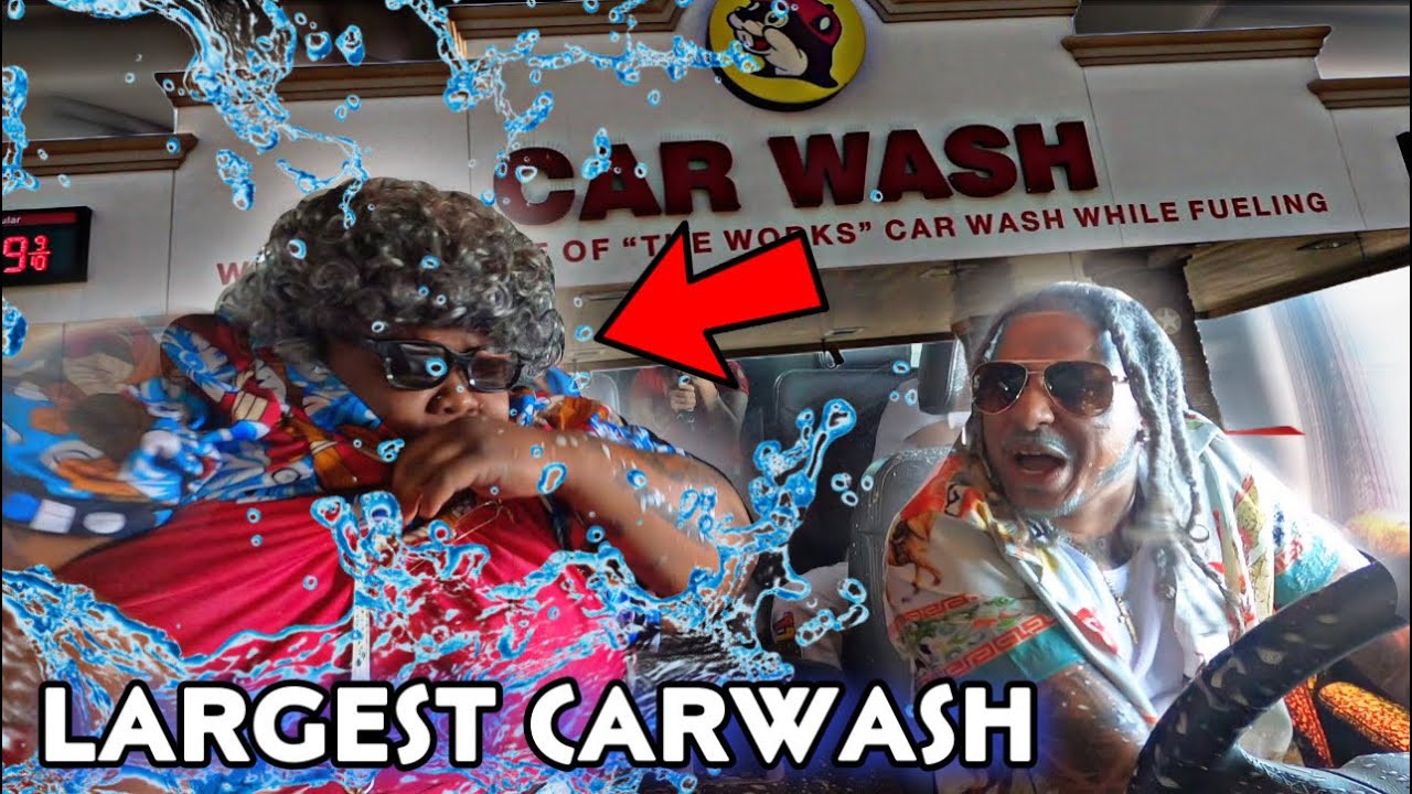 OPENING GRANDMA MEREDITH WINDOW WHILE GOING THROUGH THE LARGEST CARWASH | BU CEE’S @Getlitwitmoe