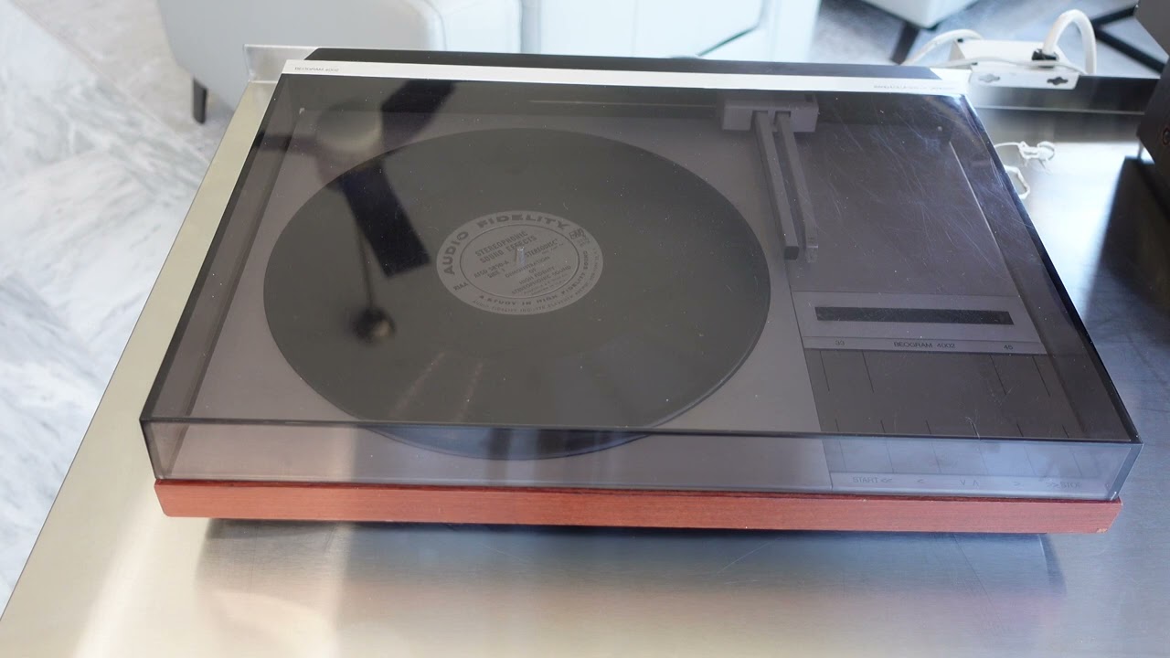 Beogram 4002 Introduction and User Manual