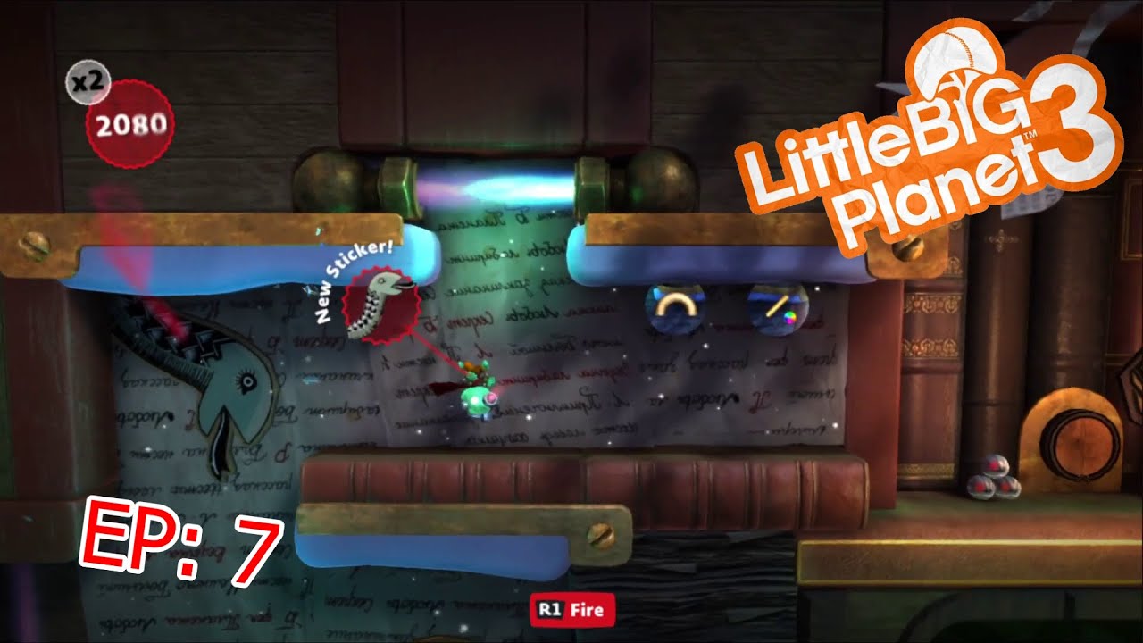 GRAVITY GUY LABYRINTH??!!?!: Little Big Planet 3 EP 7