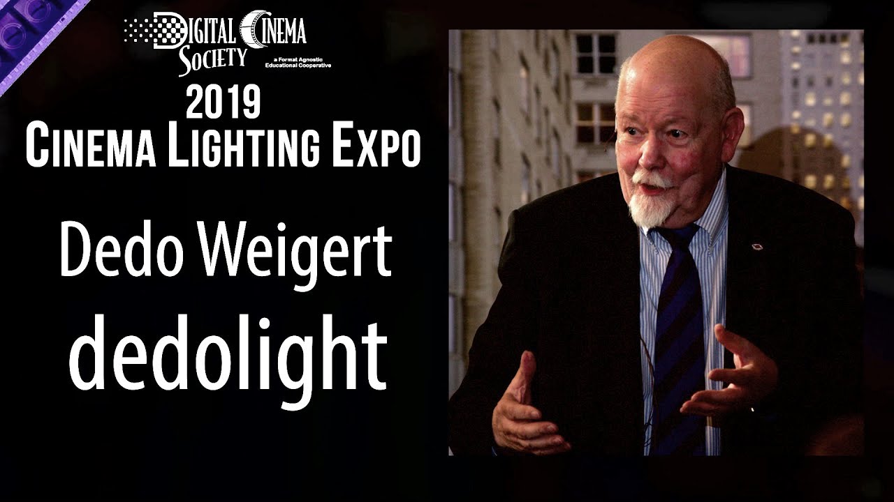 Dedo Weigert @ 2019 DCS Cinema Lighting Expo