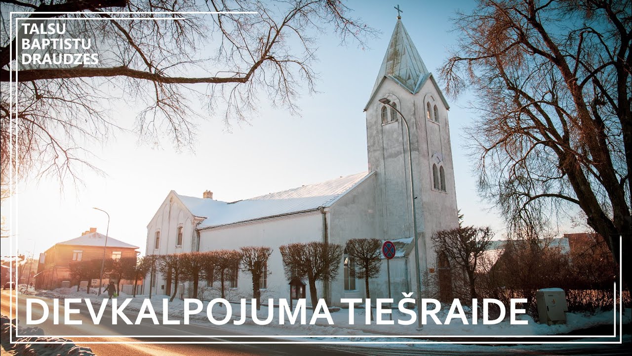 Talsu baptistu draudzes dievkalpojums [08.02.2026]