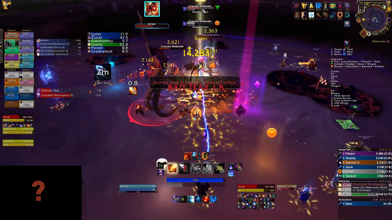 Fragglene vs Mythic Uu'nat Mage POV