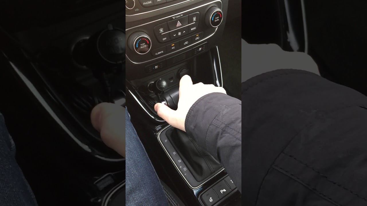 Глюк селектора АКПП на Kia Sorento