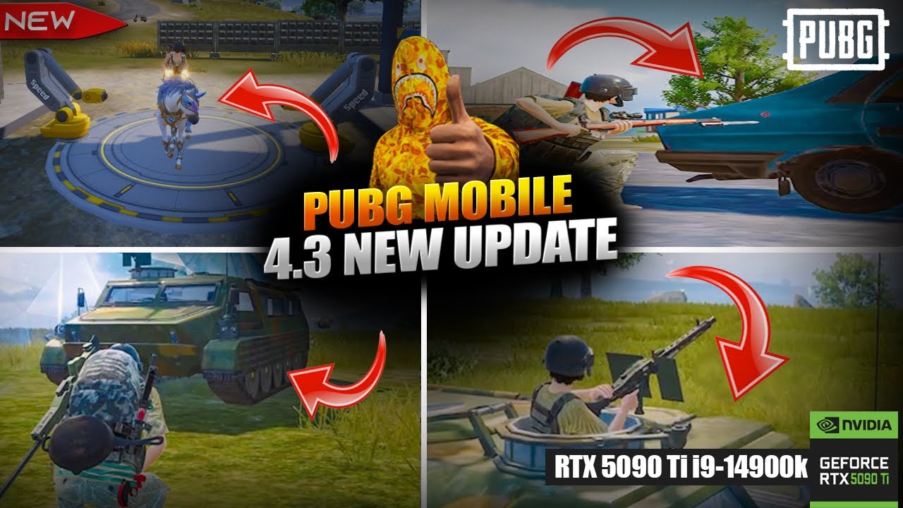 🔴 LIVE NOW – PUBG Mobile 4.3 NEW UPDATE 😍