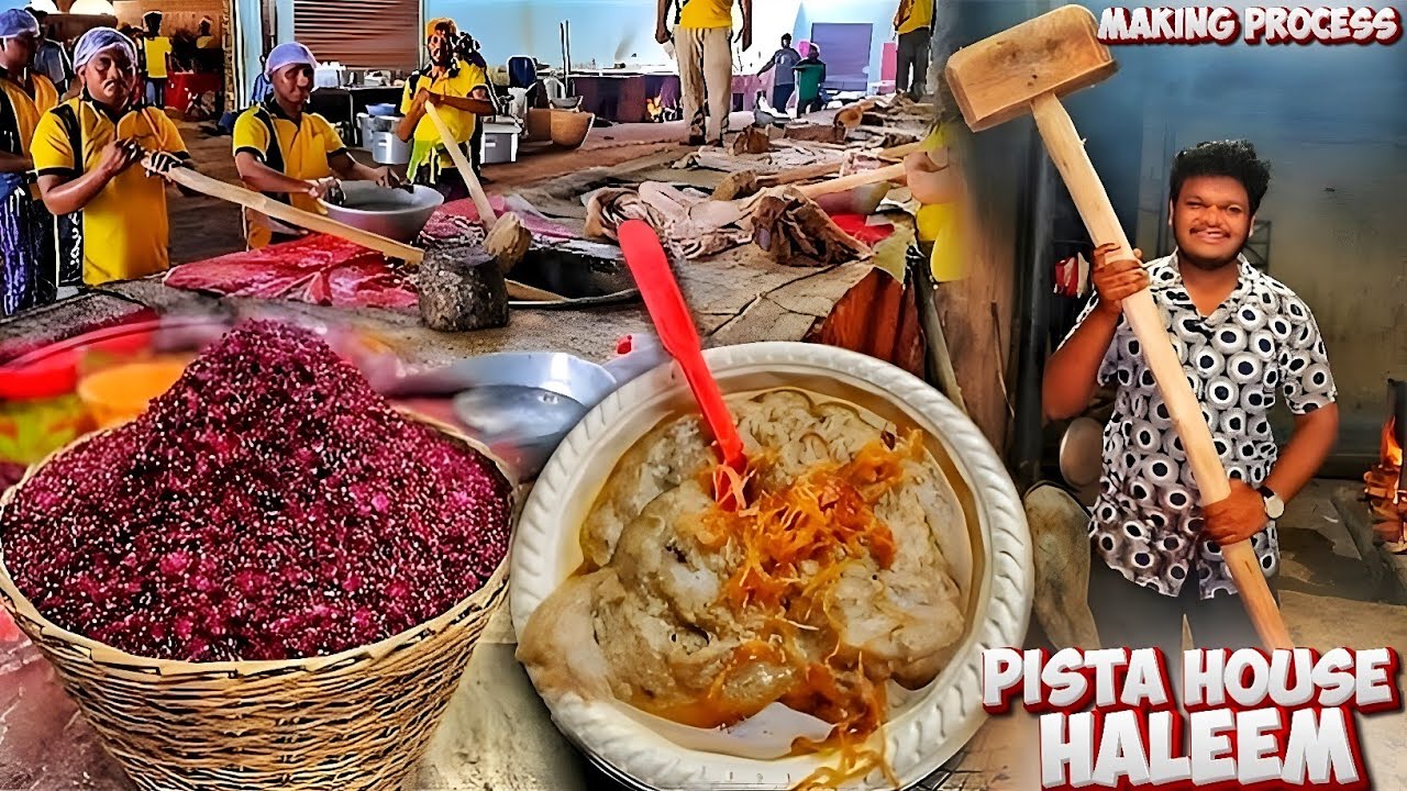 World Famous Hyderabadi Haleem | Pista House Haleem Factory Tour | Best Haleem In Bangalore