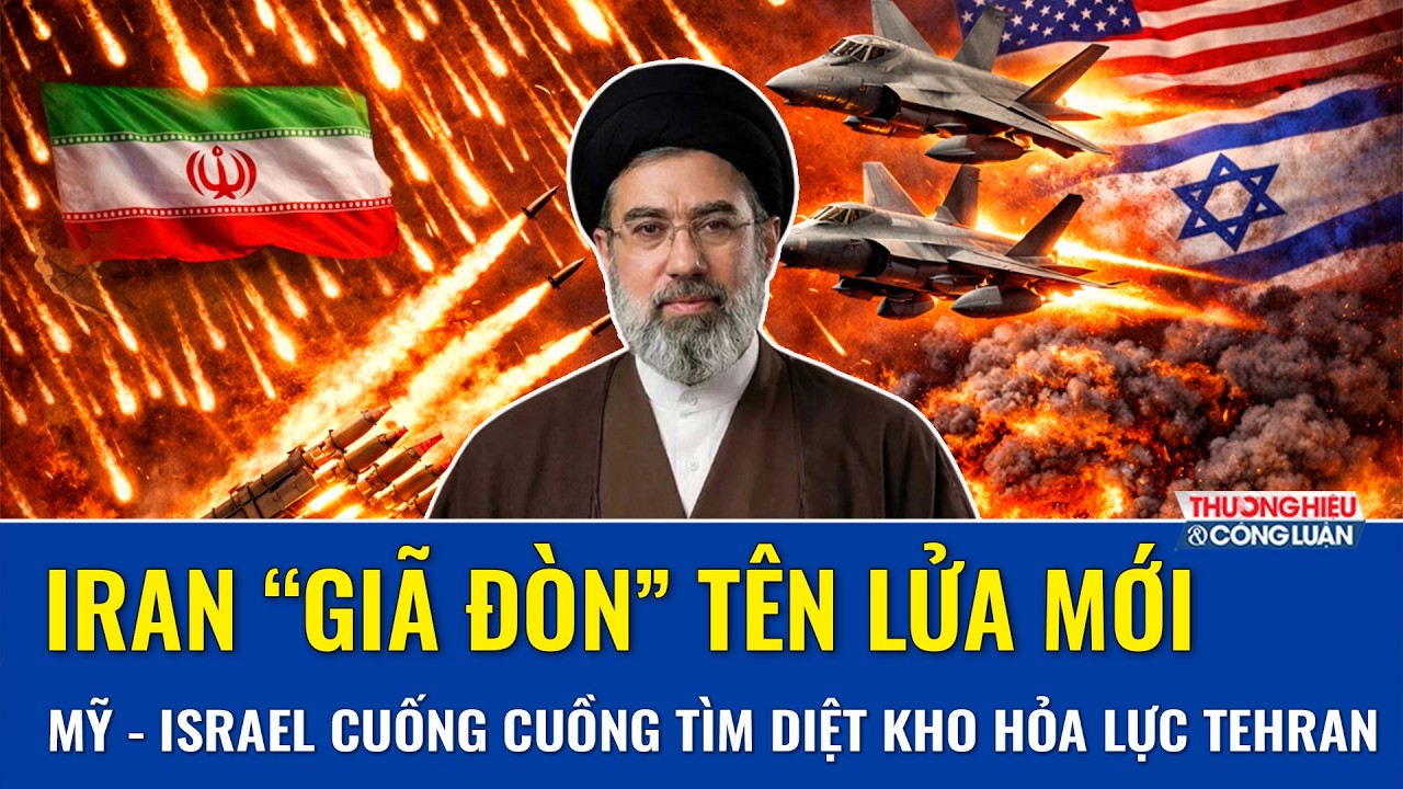 Iran “giã đòn” tên lửa mới gây choáng váng, Mỹ - Israel “cuống cuồng” tìm diệt kho hỏa lực Tehran