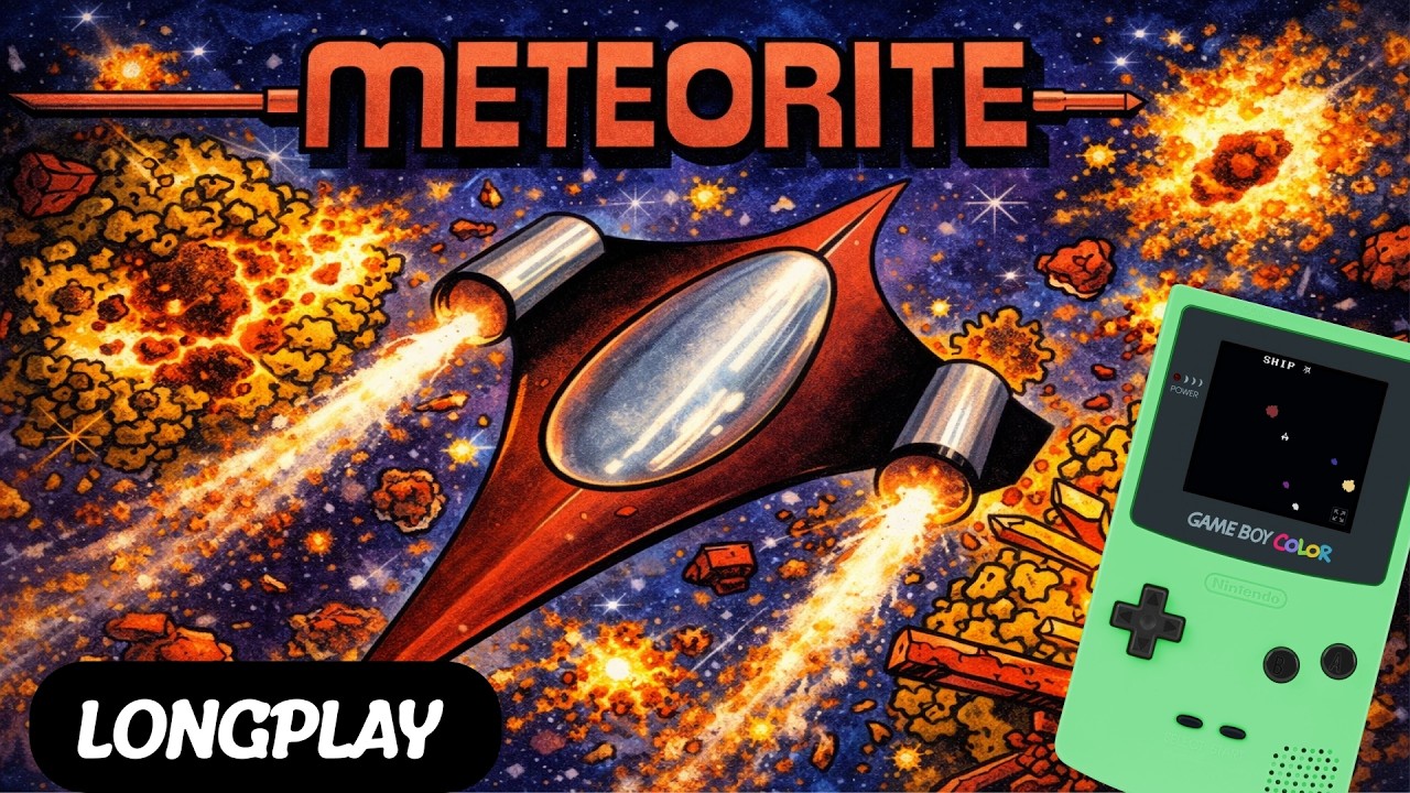 Meteorite - Game Boy Color Longplay video