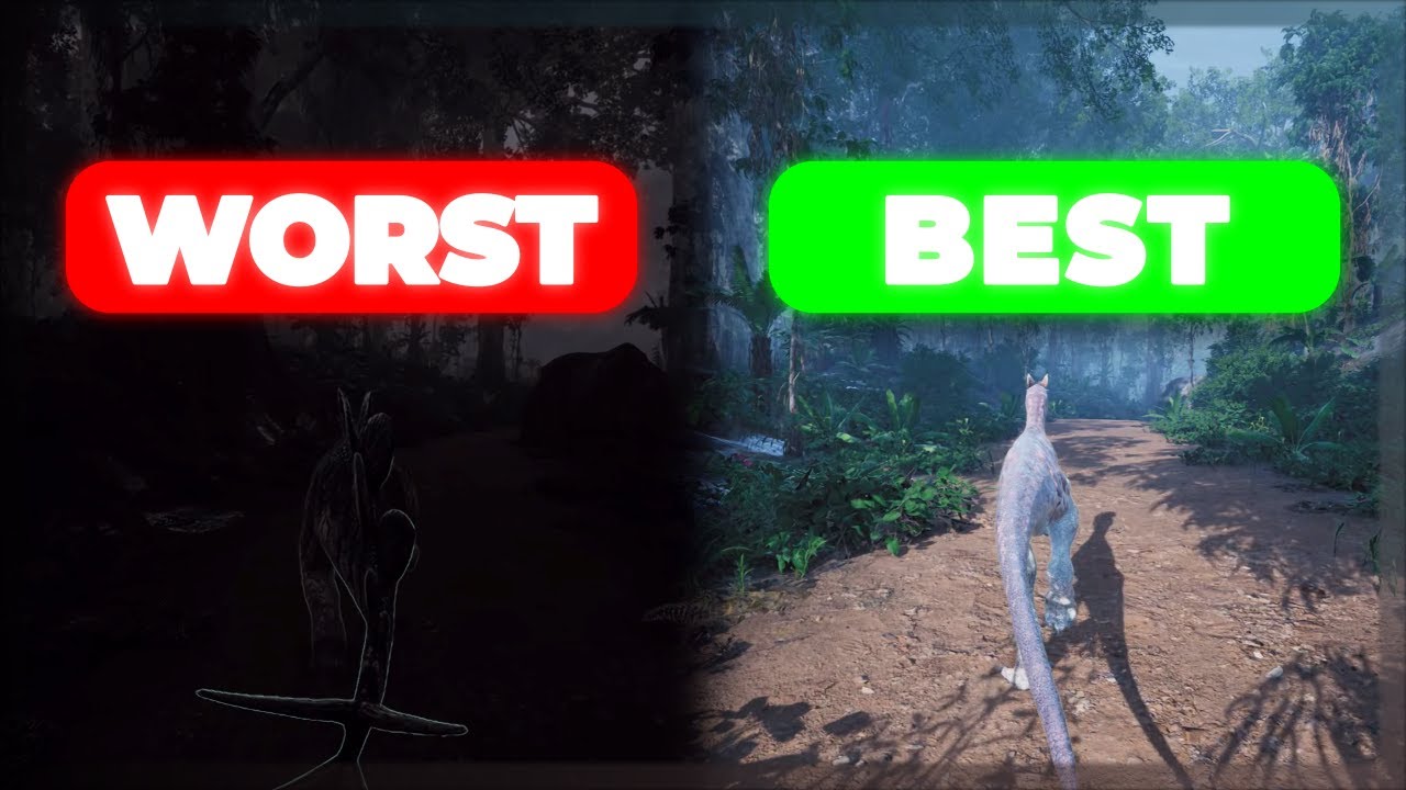 NEW NIGHT VISION: All the Species from Best to Worst - The Isle Evrima
