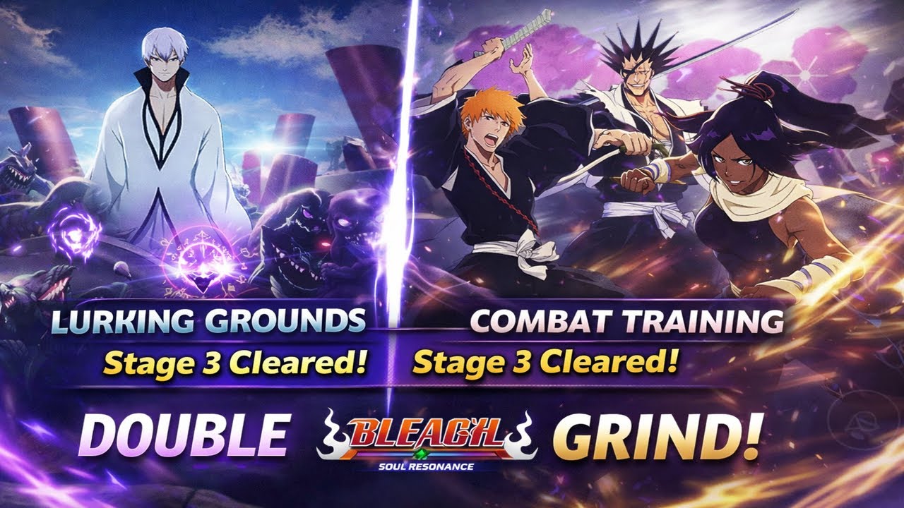 Lurking Grounds Event + Flash Step/Rhythmic Assault Cleared! | Bleach Soul Resonance Mobile