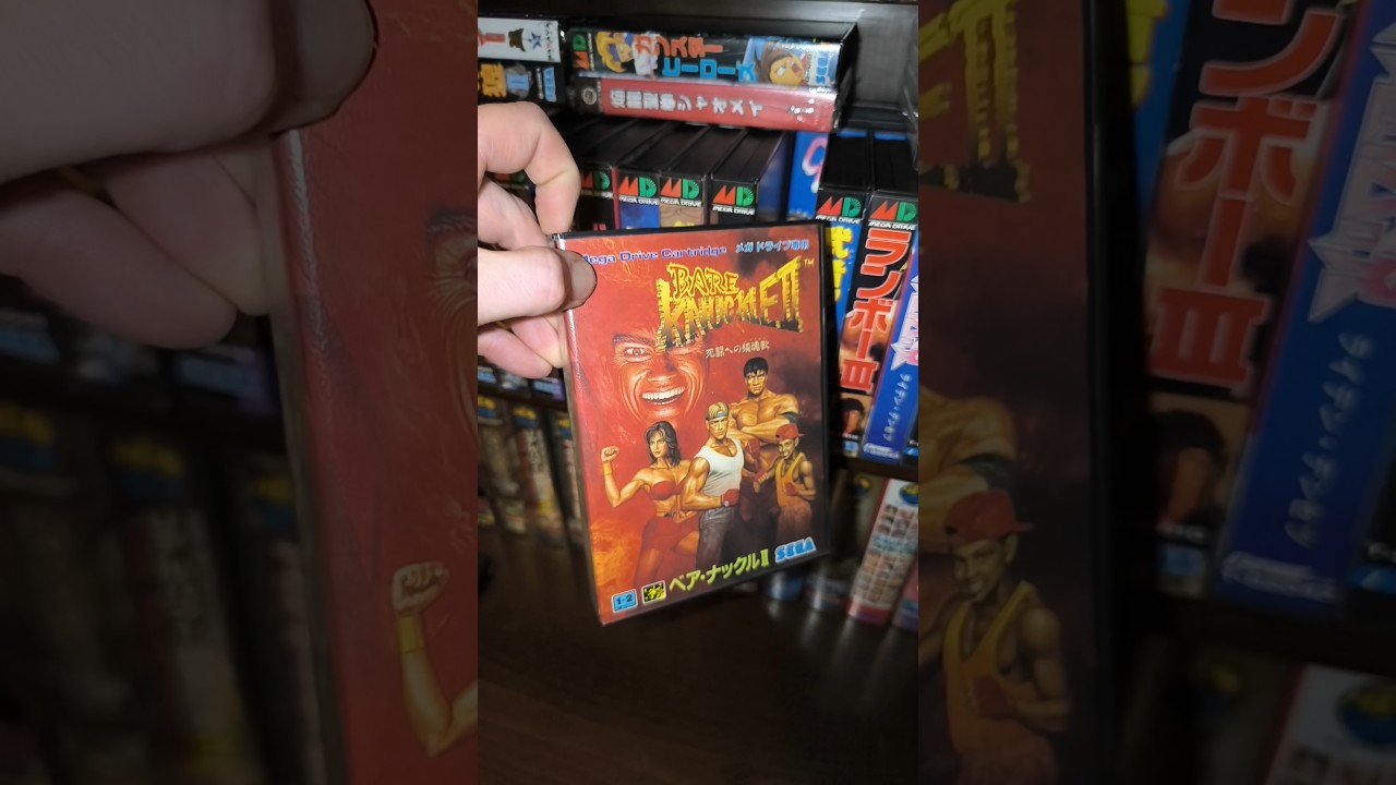 Bare Knuckle 2 Street of Rage 2 Unboxing #asmr #retro #videogames #nostalgia #sega