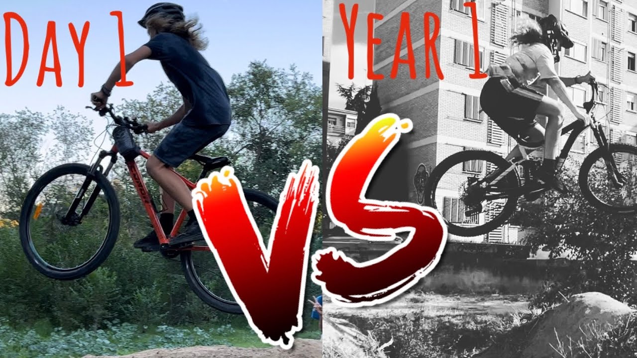 1 year MTB progression as a amateur