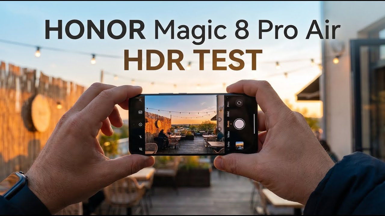 TEST HDR  Honor Magic 8 Pro Air