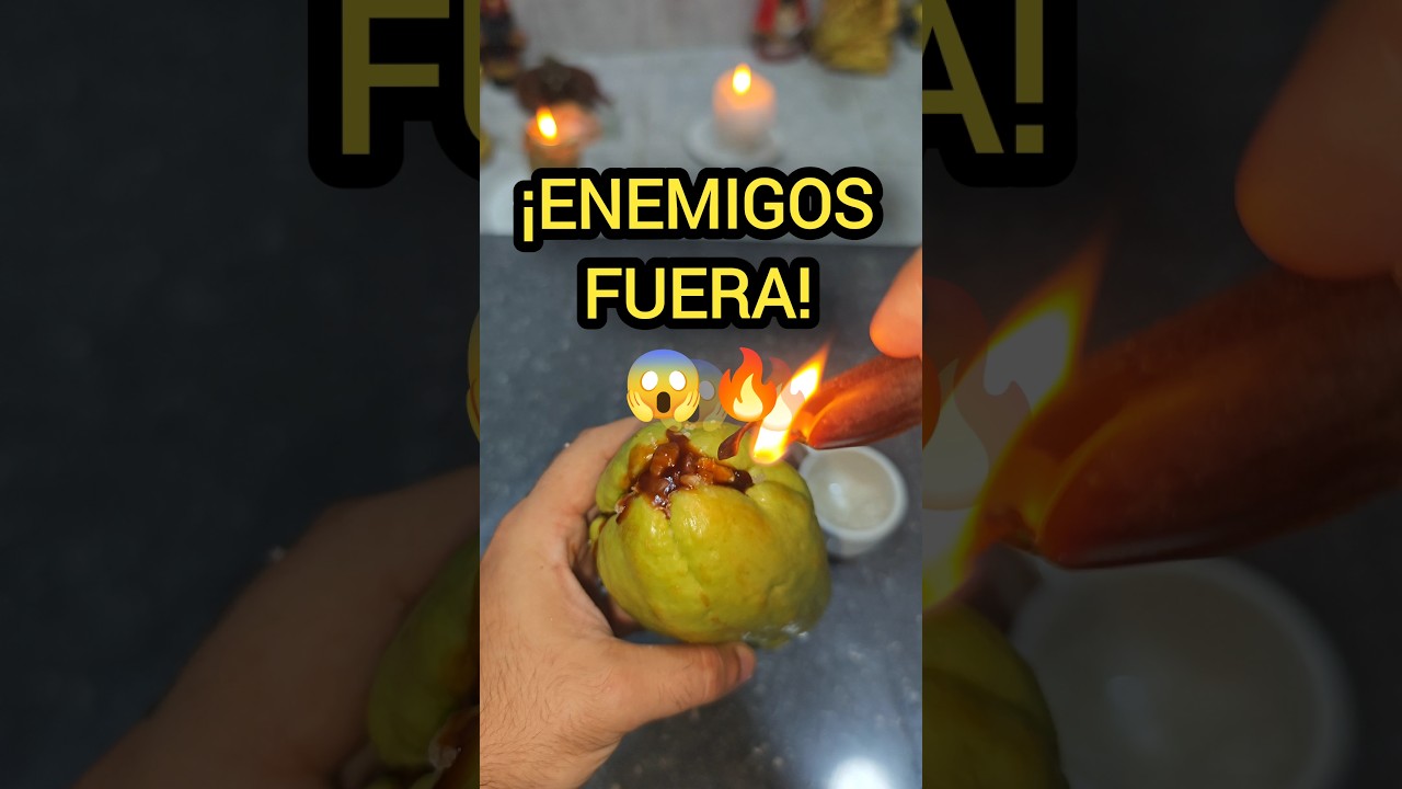 &iexcl;ENEMIGOS FUERA! 😱🔥#shorts #viral #ritual #enemigo #hechizos #magia #rituales #enemigos #hechizo