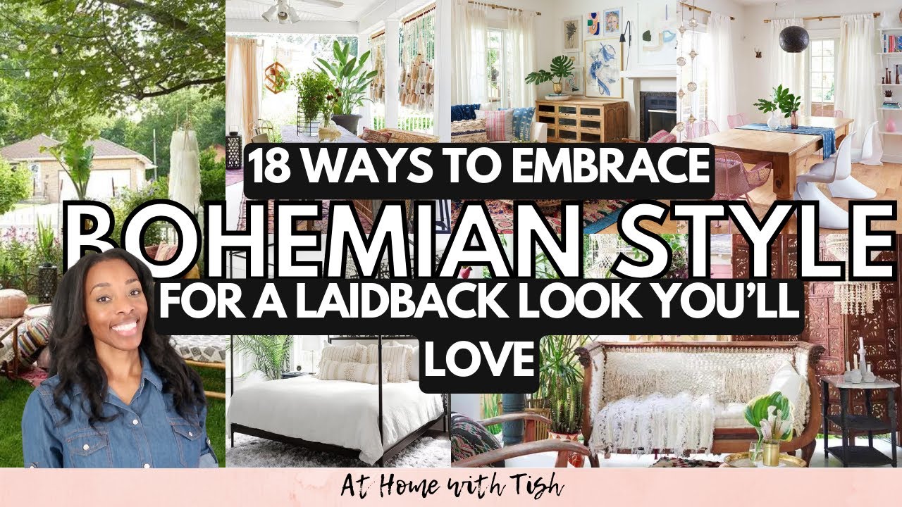 HOW TO DECORATE USING BOHEMIAN DESIGN // 18 DESIGN STYLE IDEAS