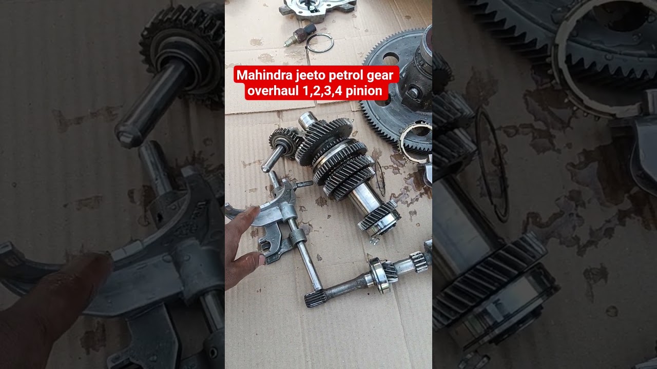 Mahindra jeeto petrol gear का सभी पार्ट्स #shots #automobile #katiharmechanic