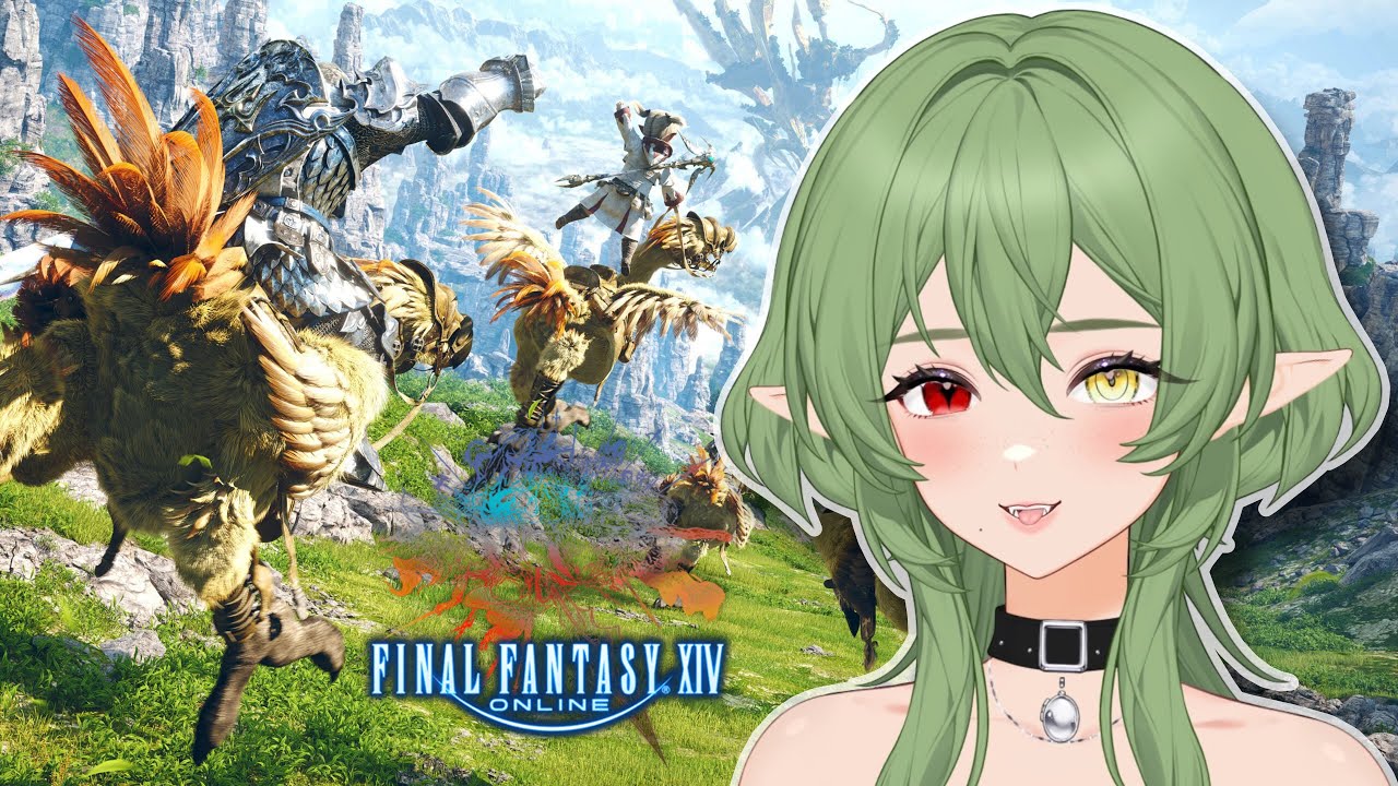 (VOD) FFXIV Online! New Sprout plays for the first time! | #VTuber #ENVTuber #FFXIV #FF14