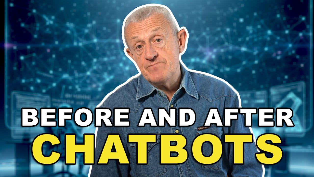 Before and after chabots - Great Metamorphosis of School and Work