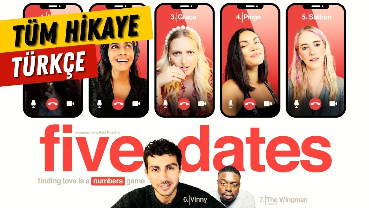 Five Dates Hikayesi T&uuml;rk&ccedil;e | Oyun Hikayesi Serisi