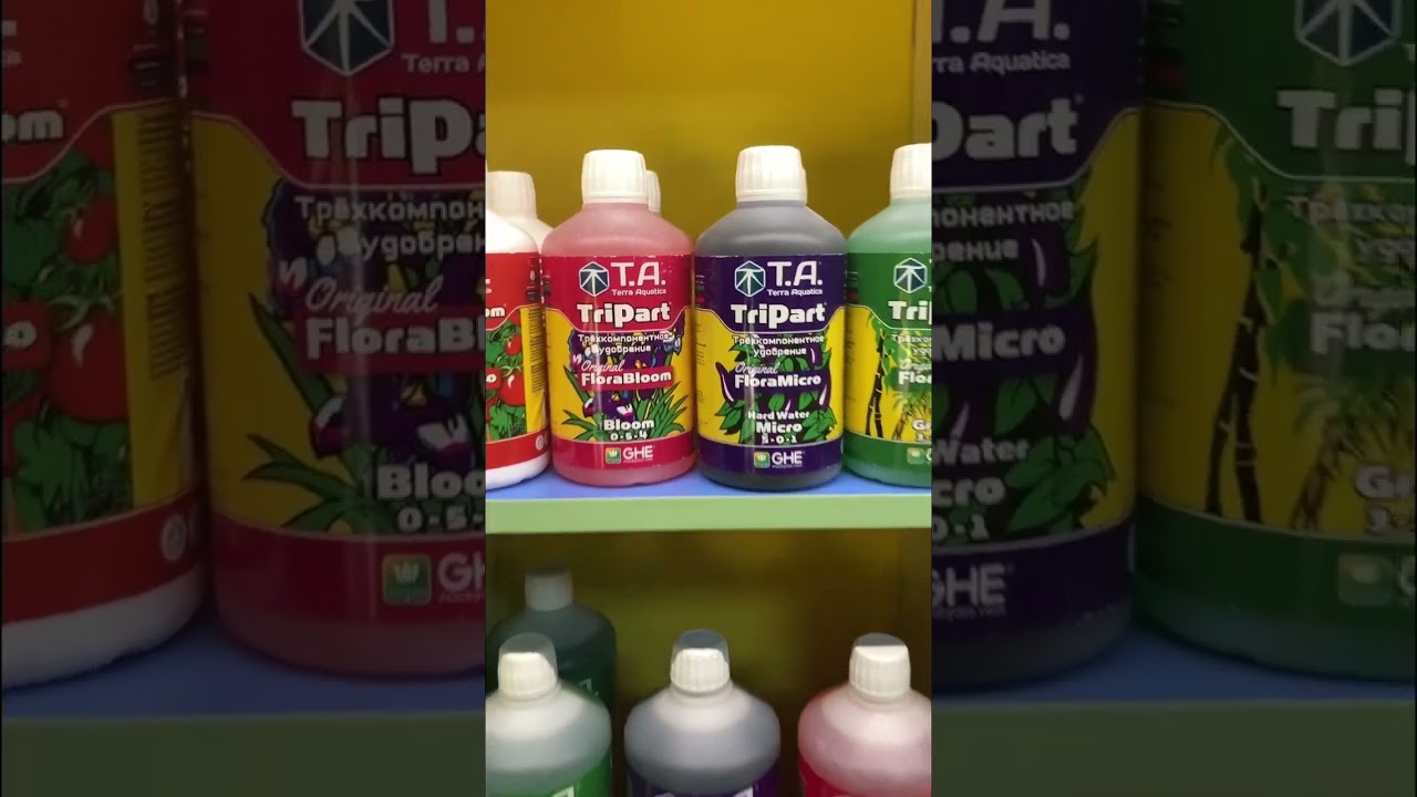 А вы знали, что рецепт раствора из TriPart (Flora Series) может состоять только из двух компонентов?
