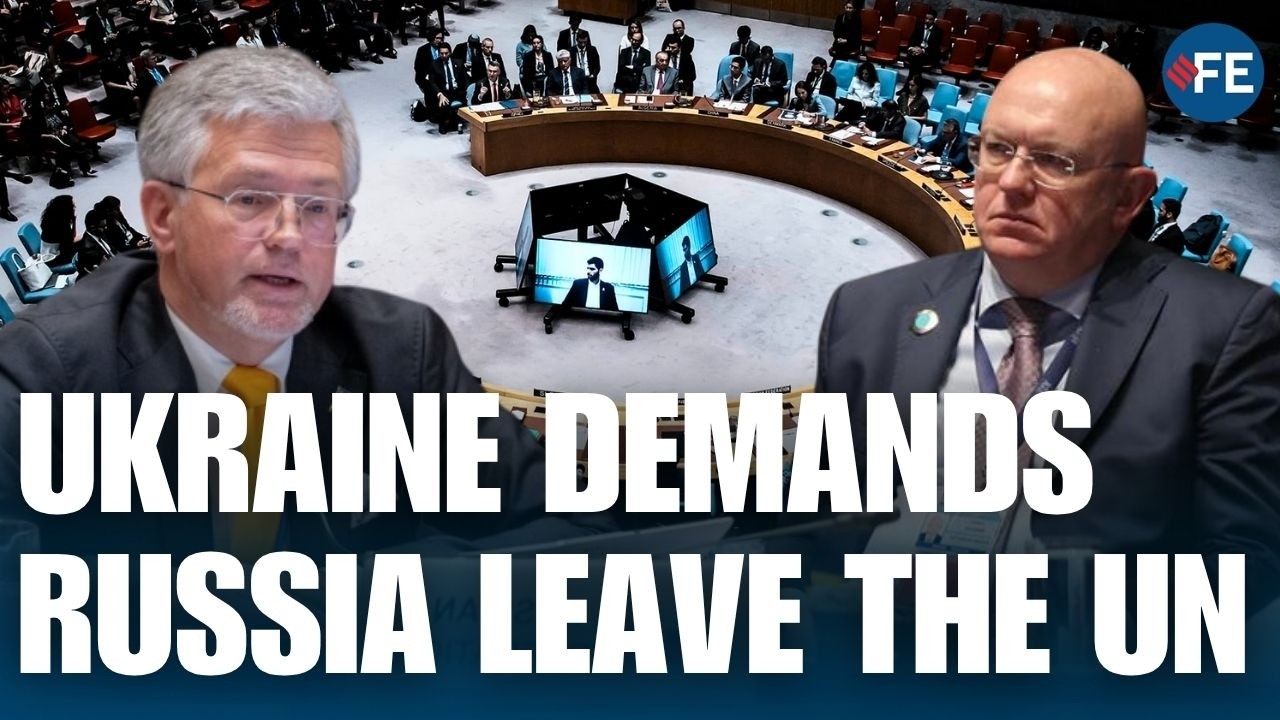 Ukraine Demands Russia's Removal From UN During Explosive Diplomatic Showdown | WORLD NEWS