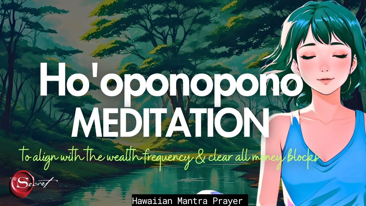 HO'OPONOPONO MEDITATION TO ALIGN WITH THE WEALTH FREQUENCY & CLEAR ALL MONEY BLOCKS| 1-HOUR | 999HZ