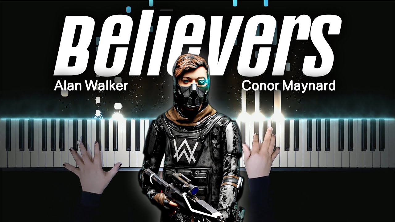 Alan Walker x Conor Maynard - Believers | Piano Cover by Pianella Piano