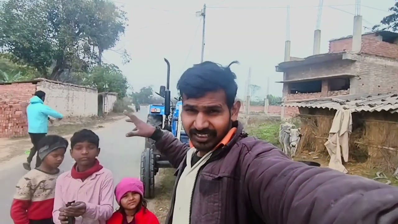 ट्रैक्टर की धुलाई|| Rahul Rav vlogs Avdhi 