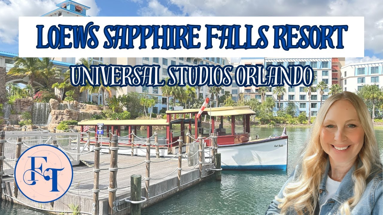 Universal Studios Sapphire Falls Resort tour plus standard view room tour. Orlando Florida