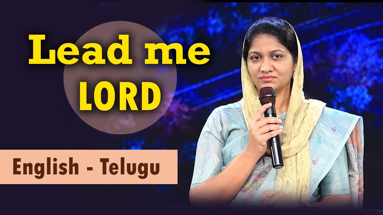 Lead me Lord | Mrs Blessie Wesly English to Telugu Message | Christ Worship Centre