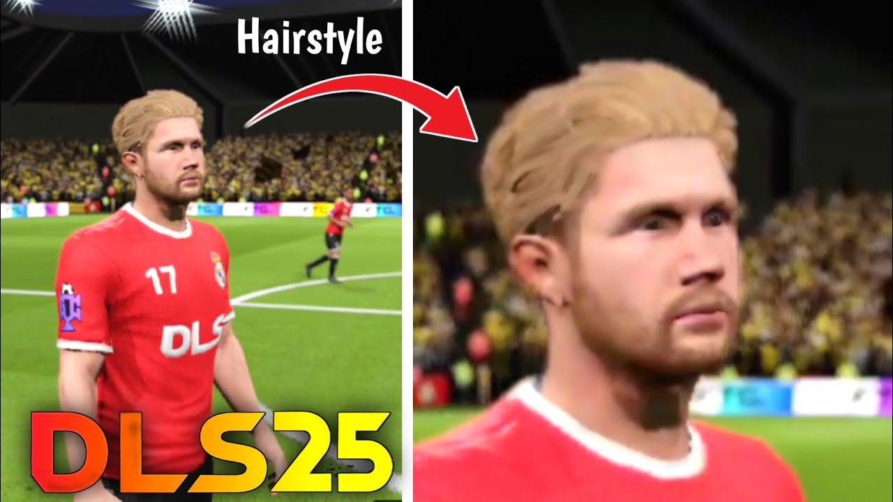 Dream League Soccer 2025 All New Player Face😱 DLS 25 Players Hairstyle