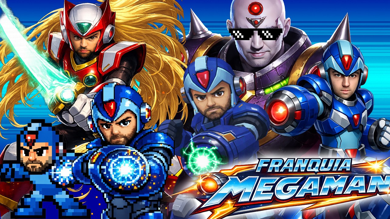 TODOS JOGOS DE MEGAMAN JA LANÇADOS