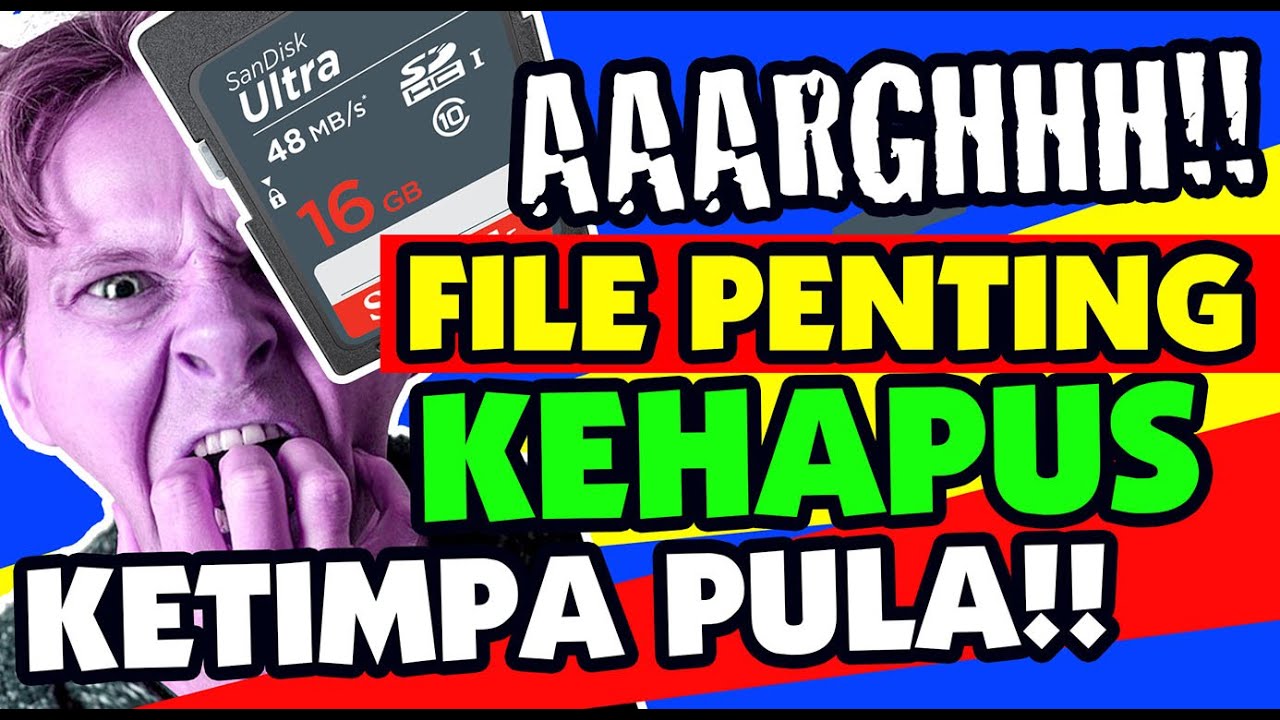 Mengembalikan File Terhapus Lalu Tertimpa File Baru - Studi kasus - Tutorial Recovery Lengkap