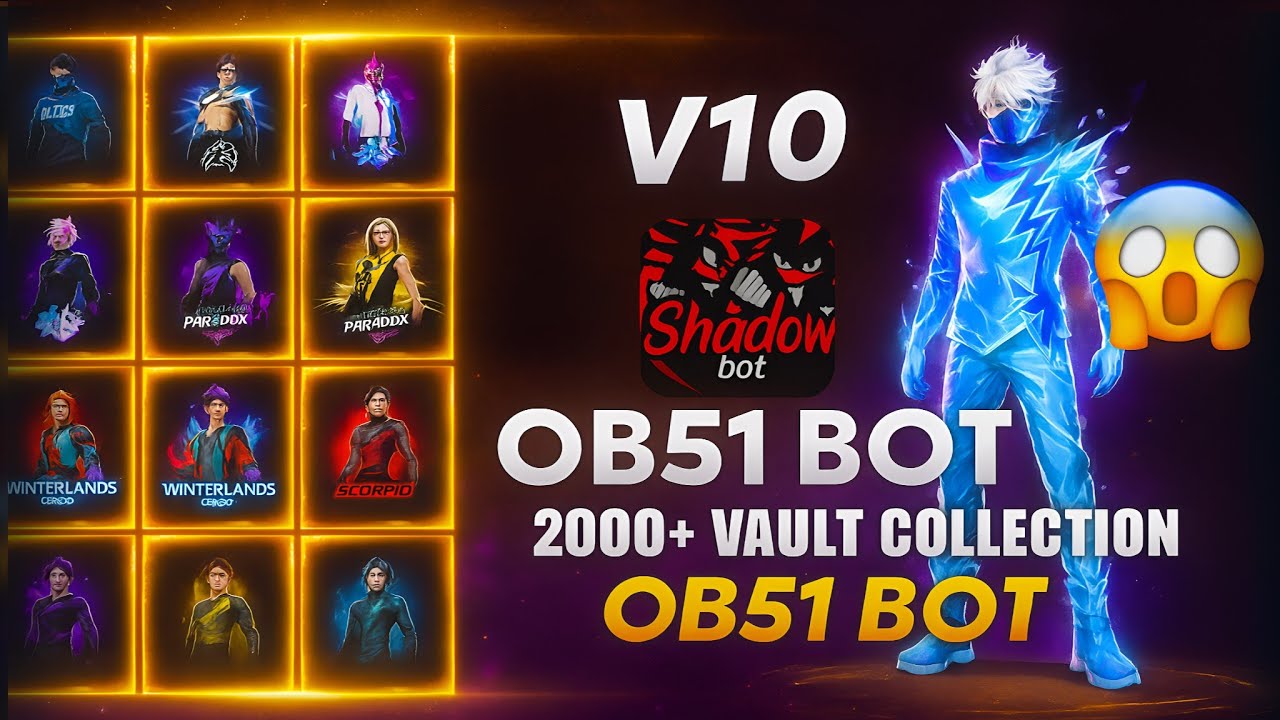 Free Fire Shadow Bot Myths - Explain ✌