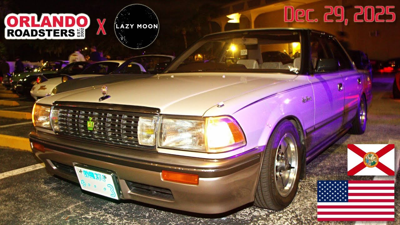 The Last Meet of the Year! - Lazy Moon Maitland 『Orlando Roadsters Meet Dec. 2025』| 12/29/25