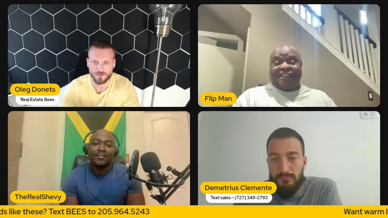 Ty Flip Man Taylor & The Real Shevy Go Live with Real Estate Bees