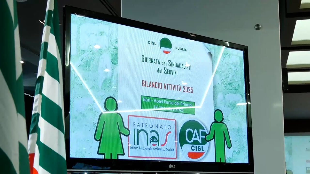 Assemblea regionale dei sindacalisti dei servizi, operatrici e operatori del patronato INAS Cisl